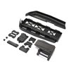 Battery Tray Center Diff & Servo Mount: 8XE 2.0