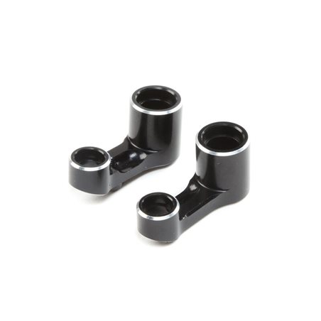 Bell Crank Set Aluminum Black: 22 5.0