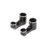 Bell Crank Set Aluminum Black: 22 5.0