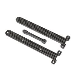 Carbon Chassis Brace Supports 1.5 & 3.5mm: 22X-4