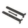 Carbon Chassis Brace Supports 1.5 & 3.5mm: 22X-4