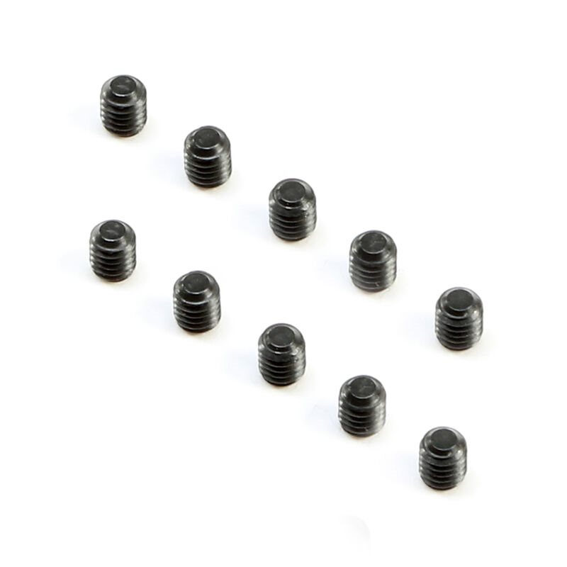 Cup Point Set Screws M2.5 x 3mm (10)