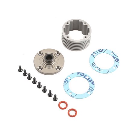 Diff Housing Set Aluminum (1): 5B 5T MINI WRC