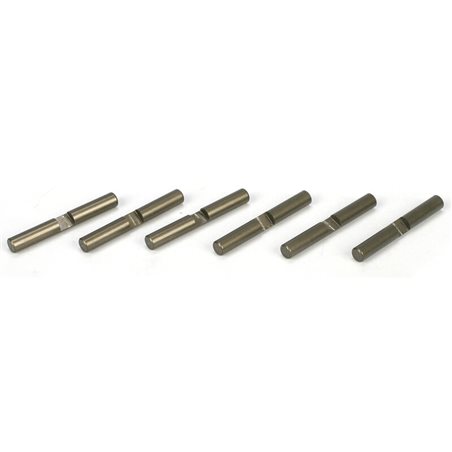 Diff Shaft Set Alum (6): 8B 8T 2.0