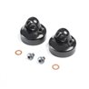 Domed Bleeder Shock Caps Aluminum G3 (2): 22