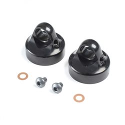 Domed Bleeder Shock Caps Aluminum G3 (2): 22