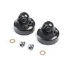 Domed Bleeder Shock Caps Aluminum G3 (2): 22