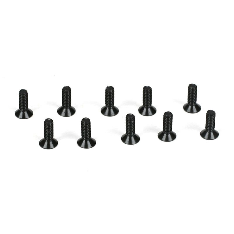 Flathead Screws M2 x 6mm (10)