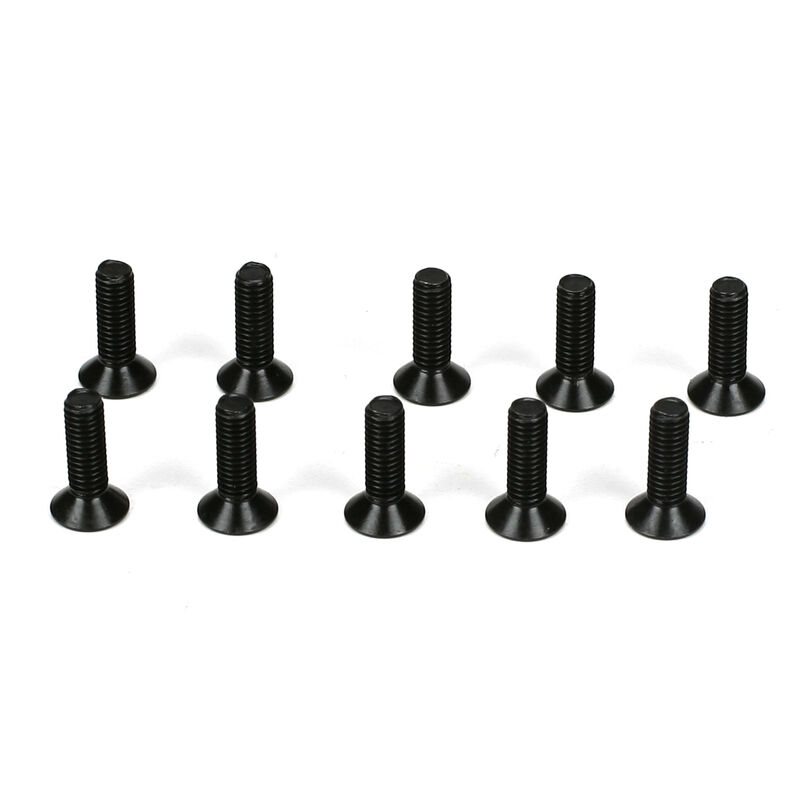Flathead Screws M3 x 10mm (10)