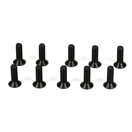 Flathead Screws M3 x 10mm (10)