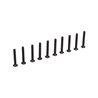 Flat Head Screws M3 x 25mm (10)