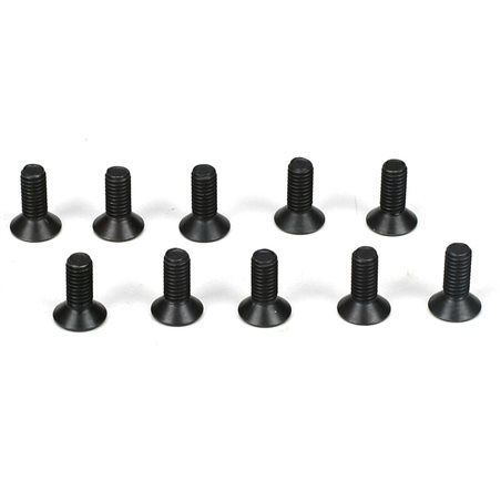 Flathead Screws M3 x 8mm (10)