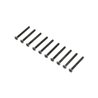 Flat Head Screws M3 x 30mm (10)