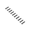 Flat Head Screws M4x20mm (10)