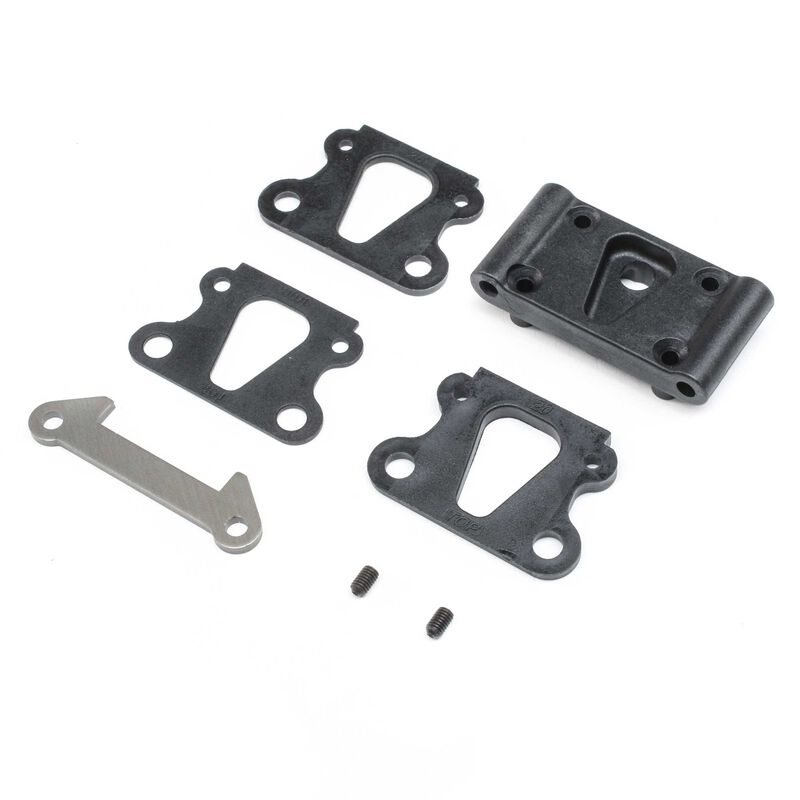 Front Pivot with Brace & Kick Shims: All 22