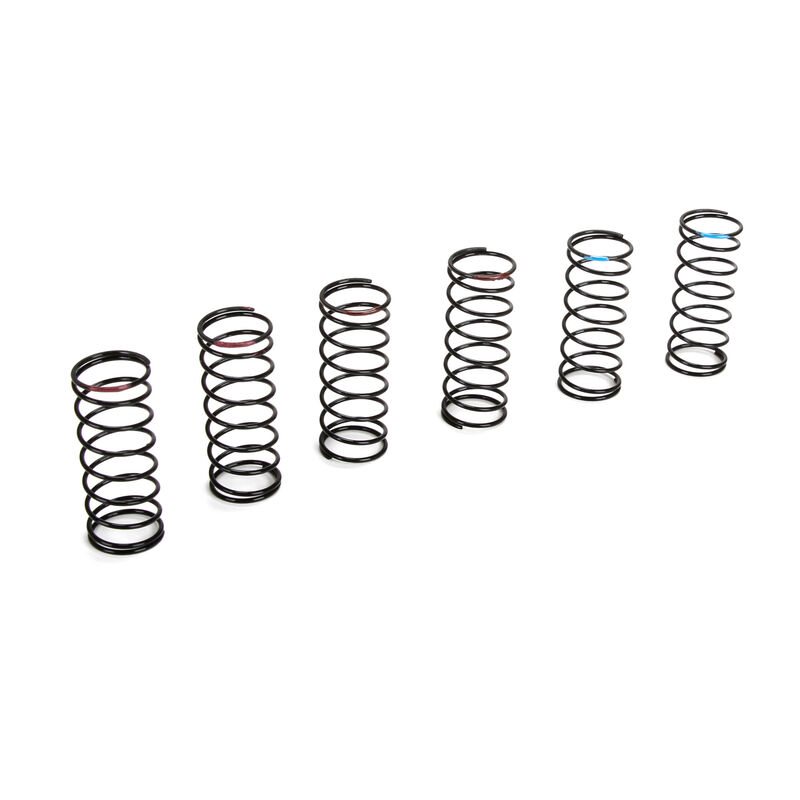 Front Spring Set Hard (3 pair): 22T/SCT/ 22-4/SCTE with 22 Shock Conversion