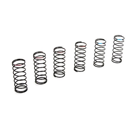 Front Spring Set Hard (3 pair): 22T/SCT/ 22-4/SCTE with 22 Shock Conversion
