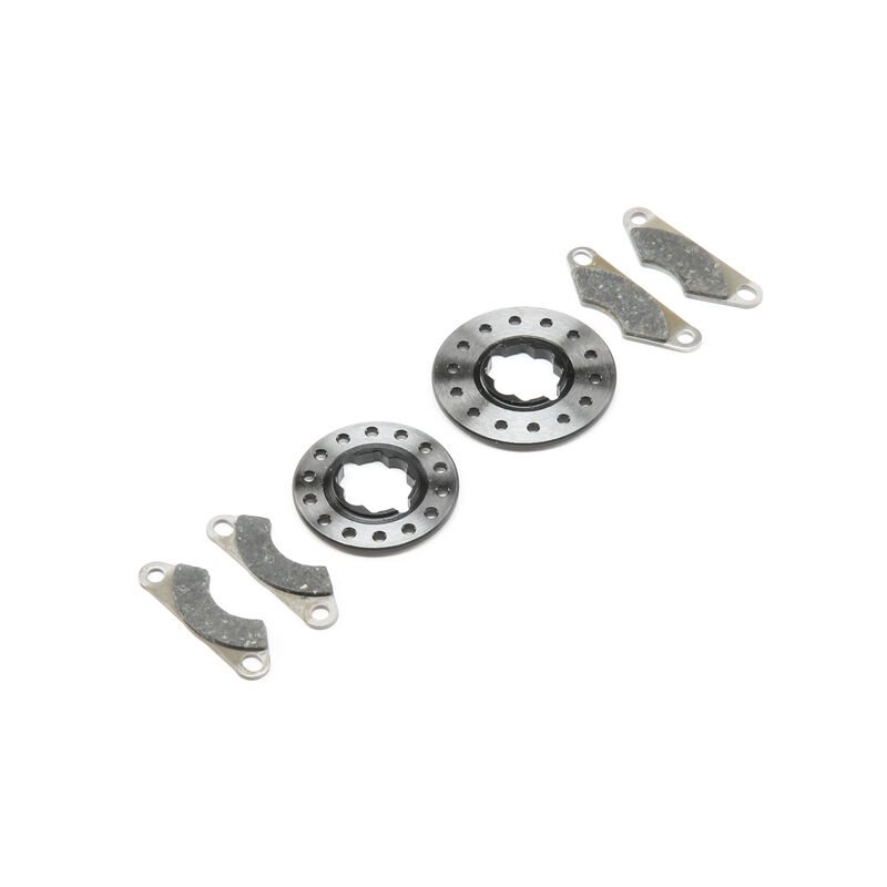 Heavy Duty Brake Pads and Disks: 8B 8T 4.0