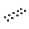 M3 Aluminum Lock Nuts Black (10)
