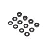M3 Caster Block Aluminum Washer Set Black (4ea)