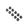 M4 Flanged Lock Nuts (10)