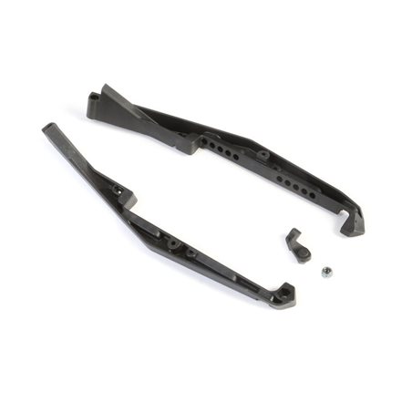 Mud Guard Set with Fan Mount: 22 5.0