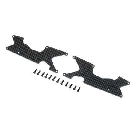Rear Arm Inserts Carbon  8XT