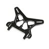 Rear Shock Tower Black Aluminum: 8X/8XE