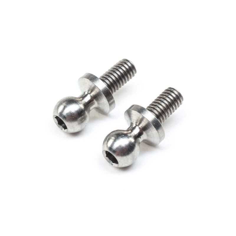 Titanium Ball Stud 4.8 x 6mm (2)