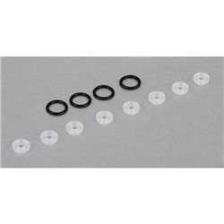 X-Ring Seals (8) Lower Cap Seals (4): All 8IGHT