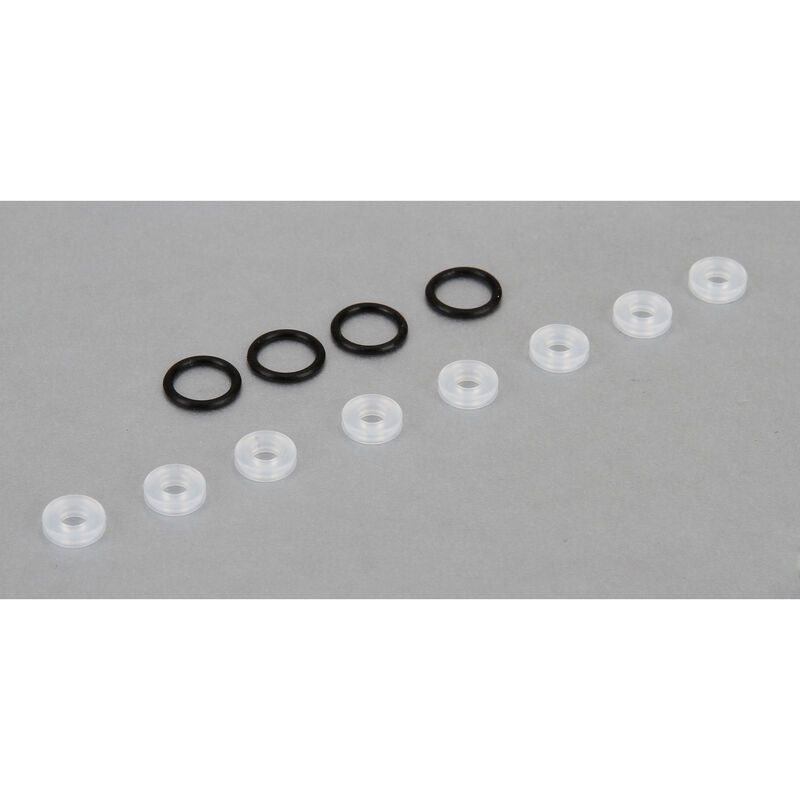 X-Ring Seals (8) Lower Cap Seals (4): All 8IGHT