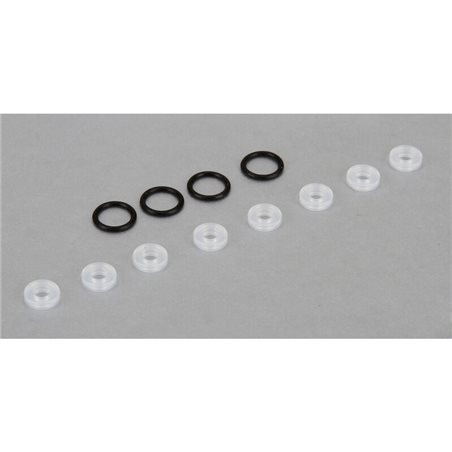 X-Ring Seals (8) Lower Cap Seals (4): All 8IGHT