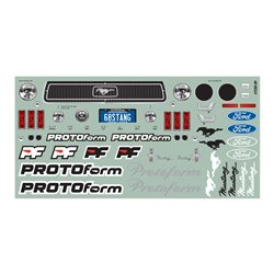 1968 Ford Mustang Clear Body VTA Class