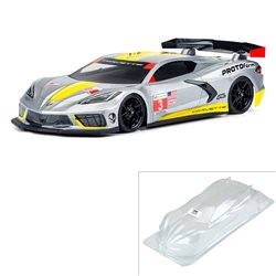 Chevrolet Corvette C8 Clear Body for 190mm TC