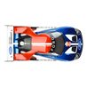 Ford GT Light Weight Clear Body, 190mm