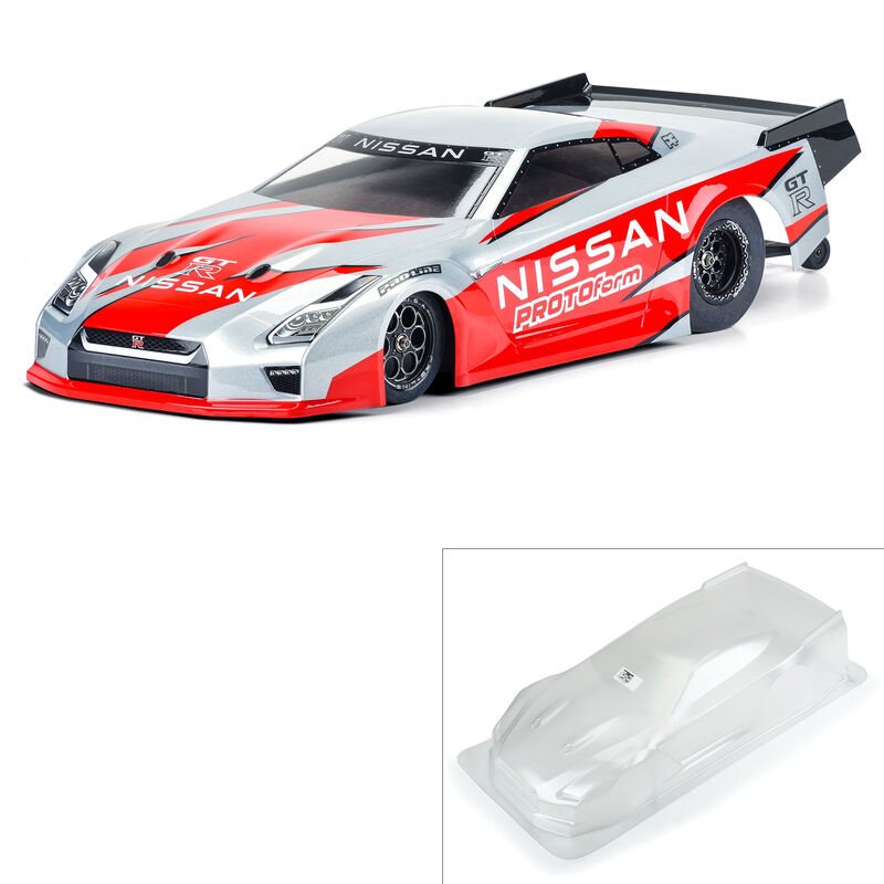1/10 Nissan GT-R R35 Clr Body: Losi 22S Drag Car