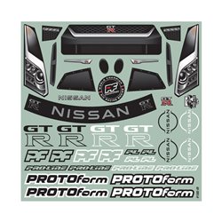 1/10 Nissan GT-R R35 Clr Body: Losi 22S Drag Car