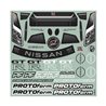 1/10 Nissan GT-R R35 Clr Body: Losi 22S Drag Car