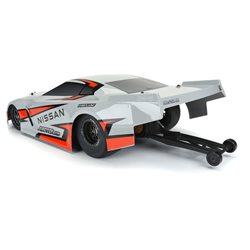 1/10 Nissan GT-R R35 ToughColor Gray: 22S Drag Car