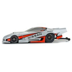 1/10 Nissan GT-R R35 ToughColor Gray: 22S Drag Car
