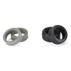 VTA Front Tire 26mm, Mounted Black Wheel