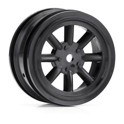 VTA Front Tire 26mm, Mounted Black Wheel