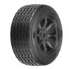 VTA Front Tire 26mm, Mounted Black Wheel