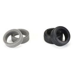 VTA Front Tire 26mm, Mounted Black Wheel