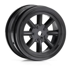 VTA Front Tire 26mm, Mounted Black Wheel