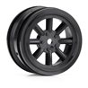 VTA Front Tire 26mm, Mounted Black Wheel