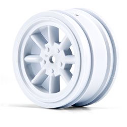 VTA Front Tire, 26mm, Mounted White Wheel