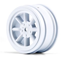 VTA Front Tire, 26mm, Mounted White Wheel