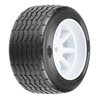 VTA Rear Tire 31mm, Mounted White Wheel