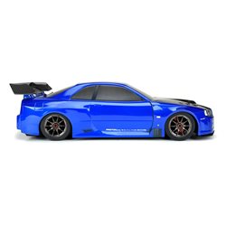 1/7 Nissan Skyline R34 Pnted Bdy (Blue): Infract6S